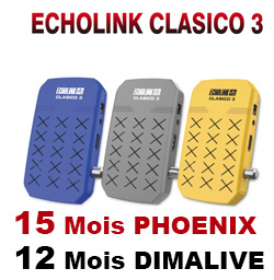 Récepteur numérique echolink classico3 maroc