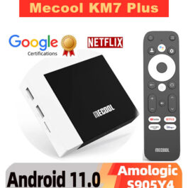 Mecool KM7 Plus 2 Go/16 Go certifié Netflix 4K Google TV Android 11