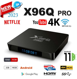 X96Q Pro Tv box Maroc