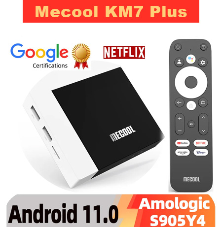 MECOOL KM7 plus Box Android iptv